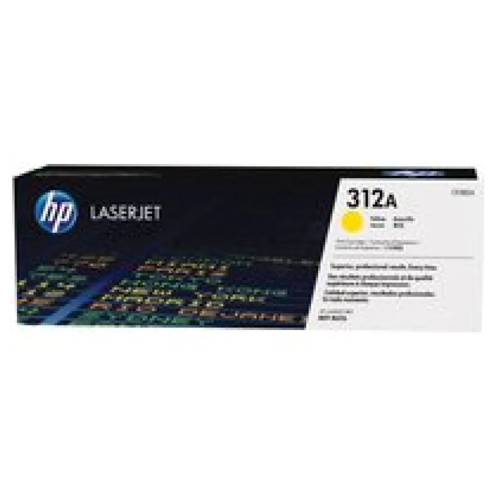 Original HP CF382A / 312A Toner gelb – Bild 2