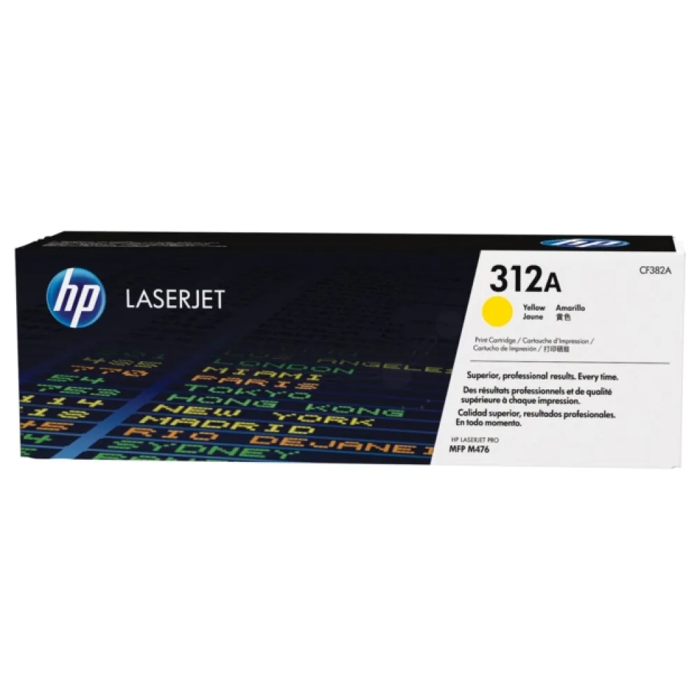 Original HP CF382A / 312A Toner gelb