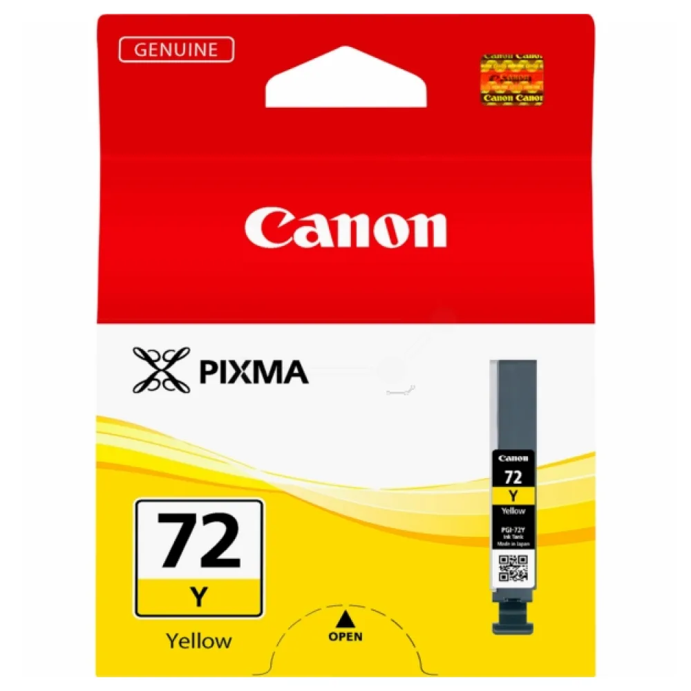 Original Canon 6406B001 / PGI72Y Tintenpatrone gelb