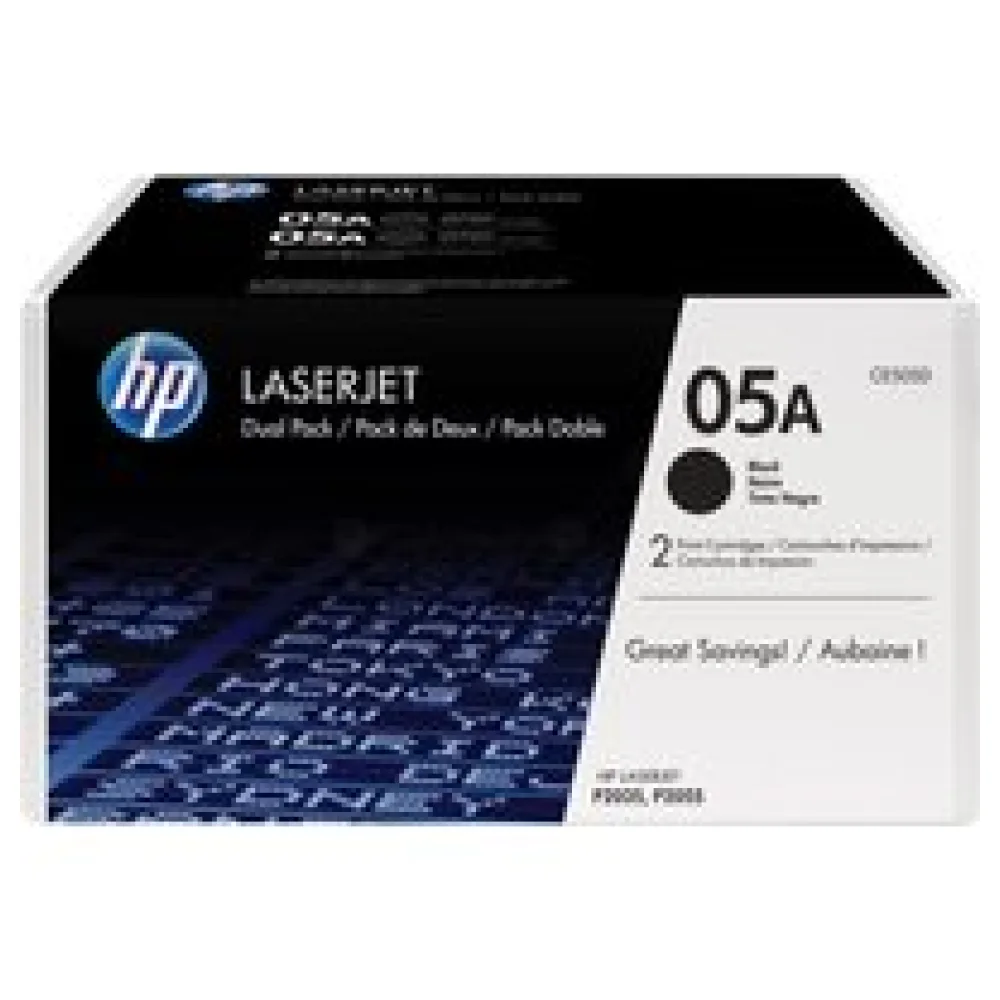 Original HP CE505D / 05A Toner schwarz – Bild 2