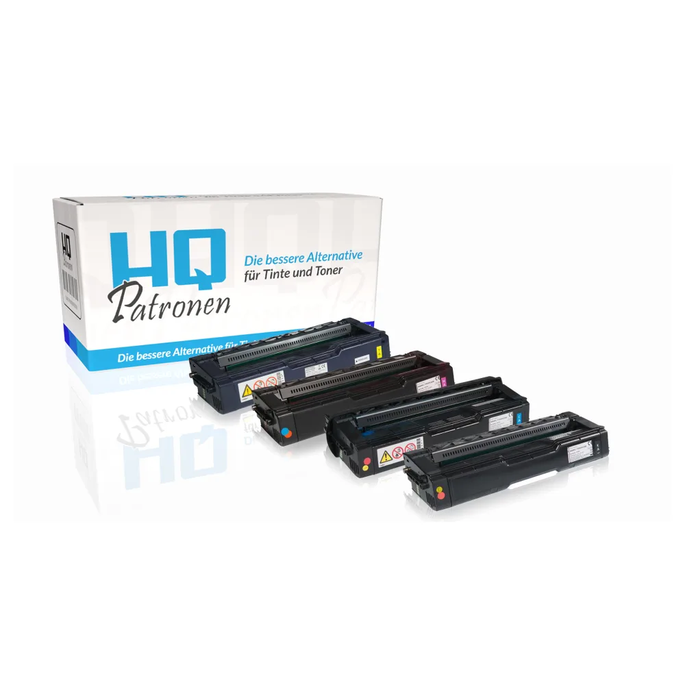 Multipack kompatibel zu Ricoh 406094 / SPC220E enthält 4x Tonerkartusche