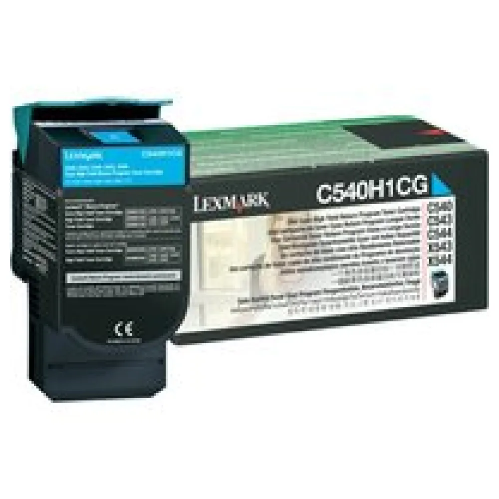 Original Lexmark C540H1CG Toner cyan – Bild 2