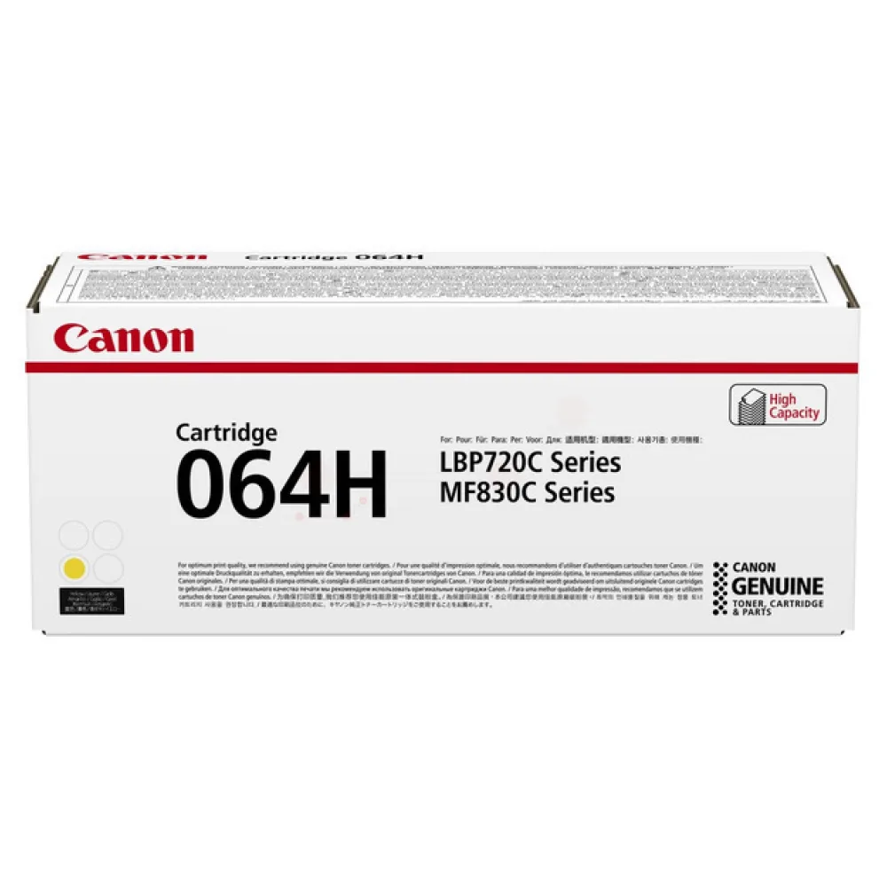 Original Canon 4932C001 / 064H Toner gelb