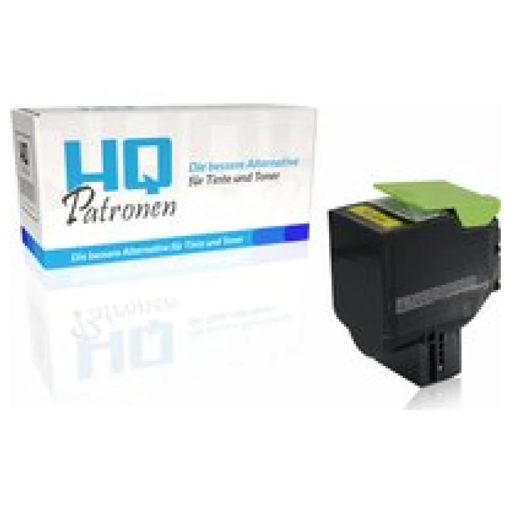 Kompatibel zu Lexmark C242XY0 Tonerkartusche, gelb – Bild 2
