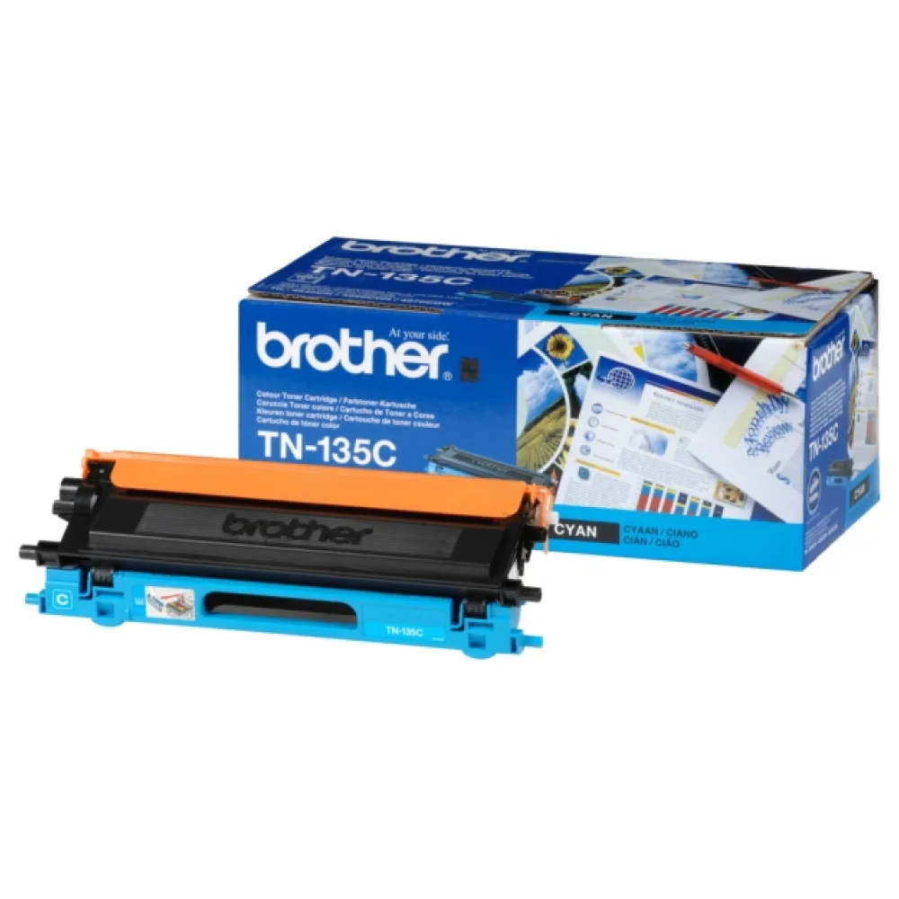 Original Brother TN135C Toner cyan