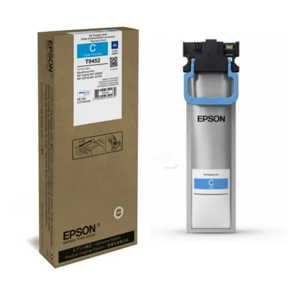 Original Epson C13T945240 / T9452 Tintenpatrone cyan