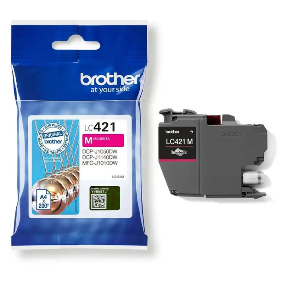 Original Brother LC421M Tintenpatrone magenta