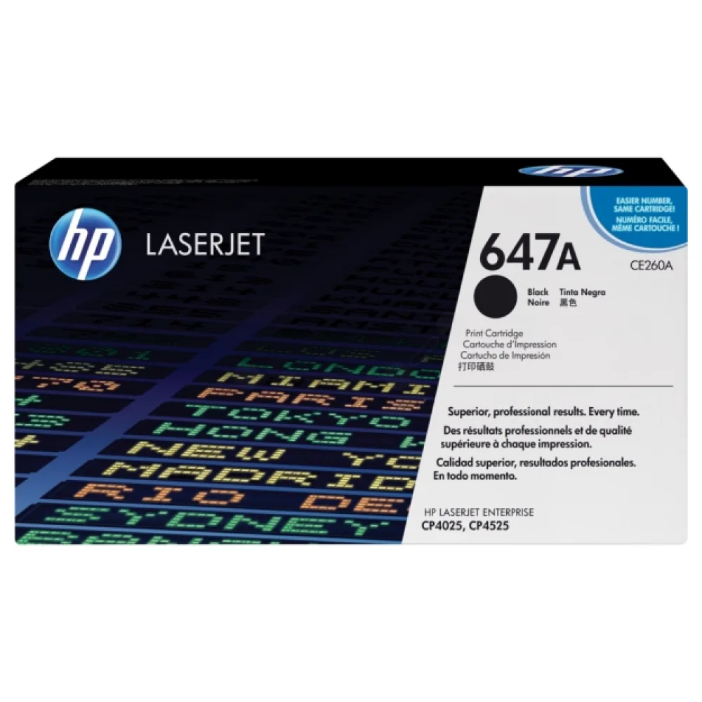 Original HP CE260A / 647A Toner schwarz