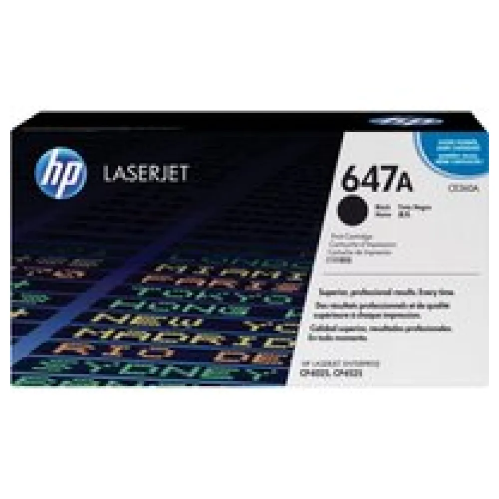 Original HP CE260A / 647A Toner schwarz – Bild 2