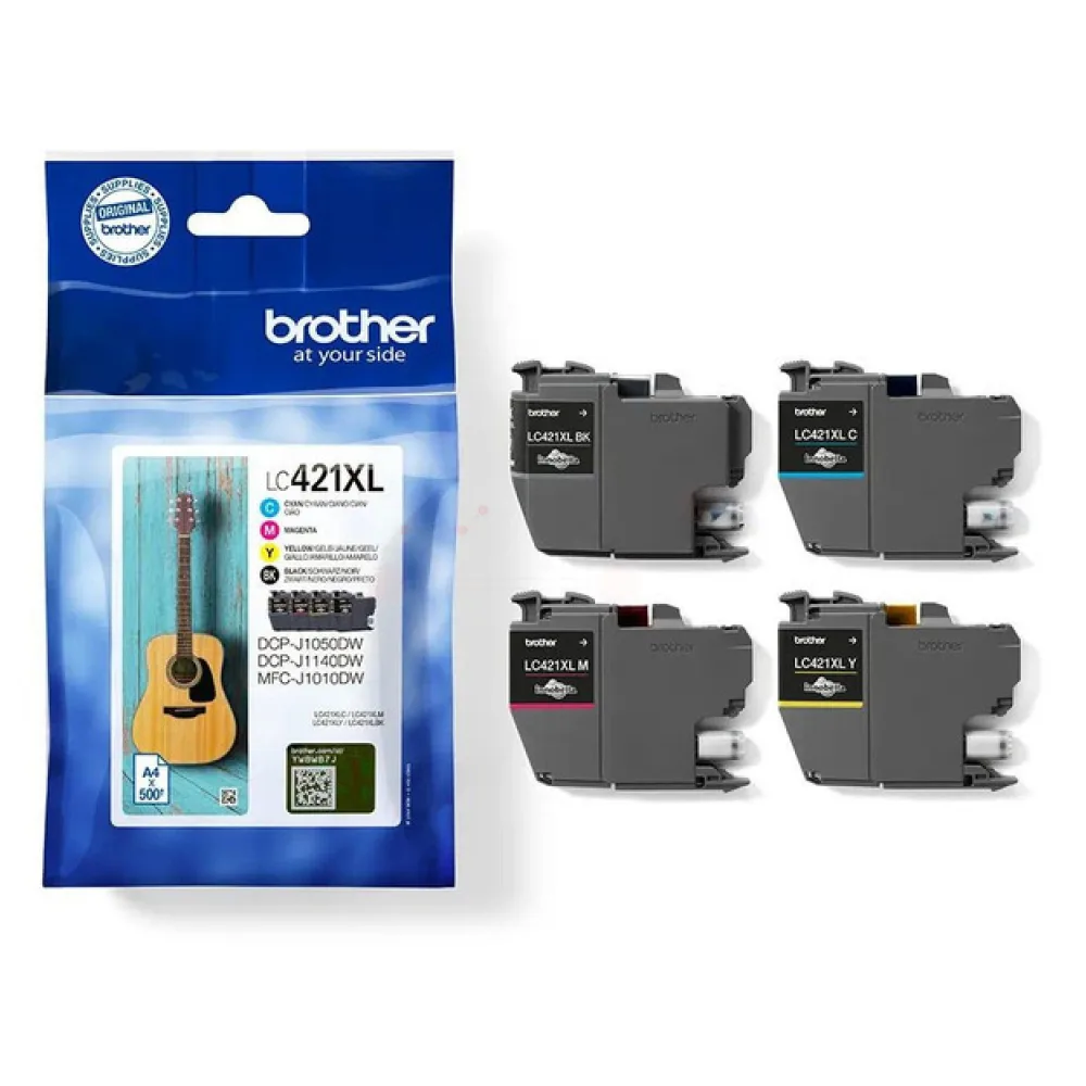 Original Brother LC421XLVAL Tintenpatrone Multipack