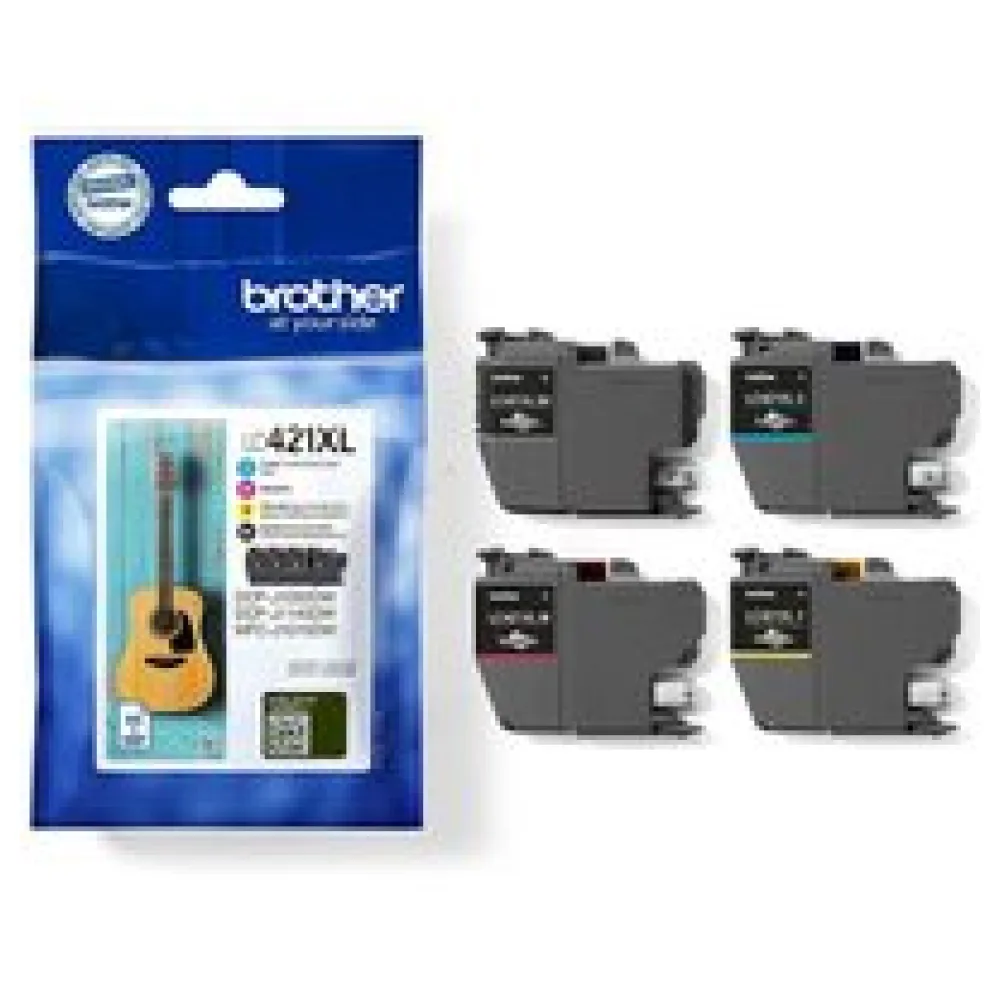 Original Brother LC421XLVAL Tintenpatrone Multipack – Bild 2