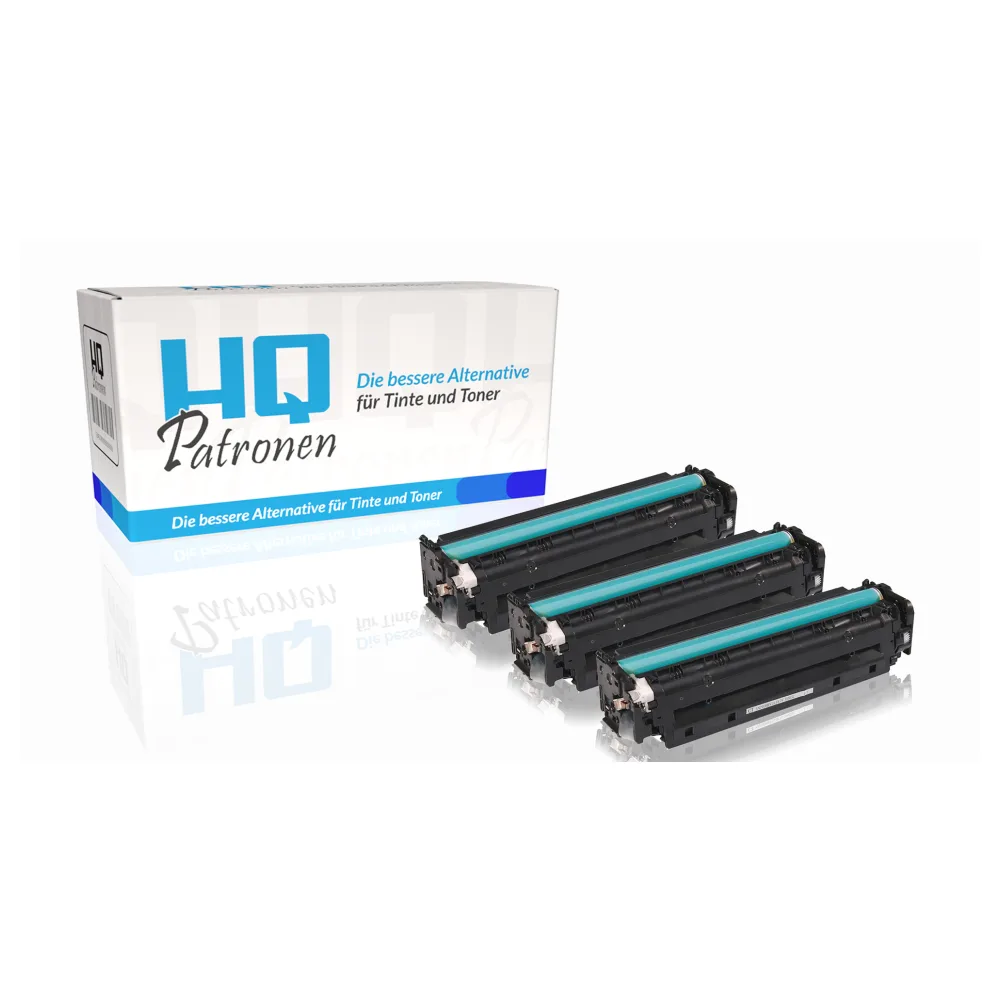 Multipack kompatibel zu HP CF370AM / 305A enthält 3x Tonerkartusche