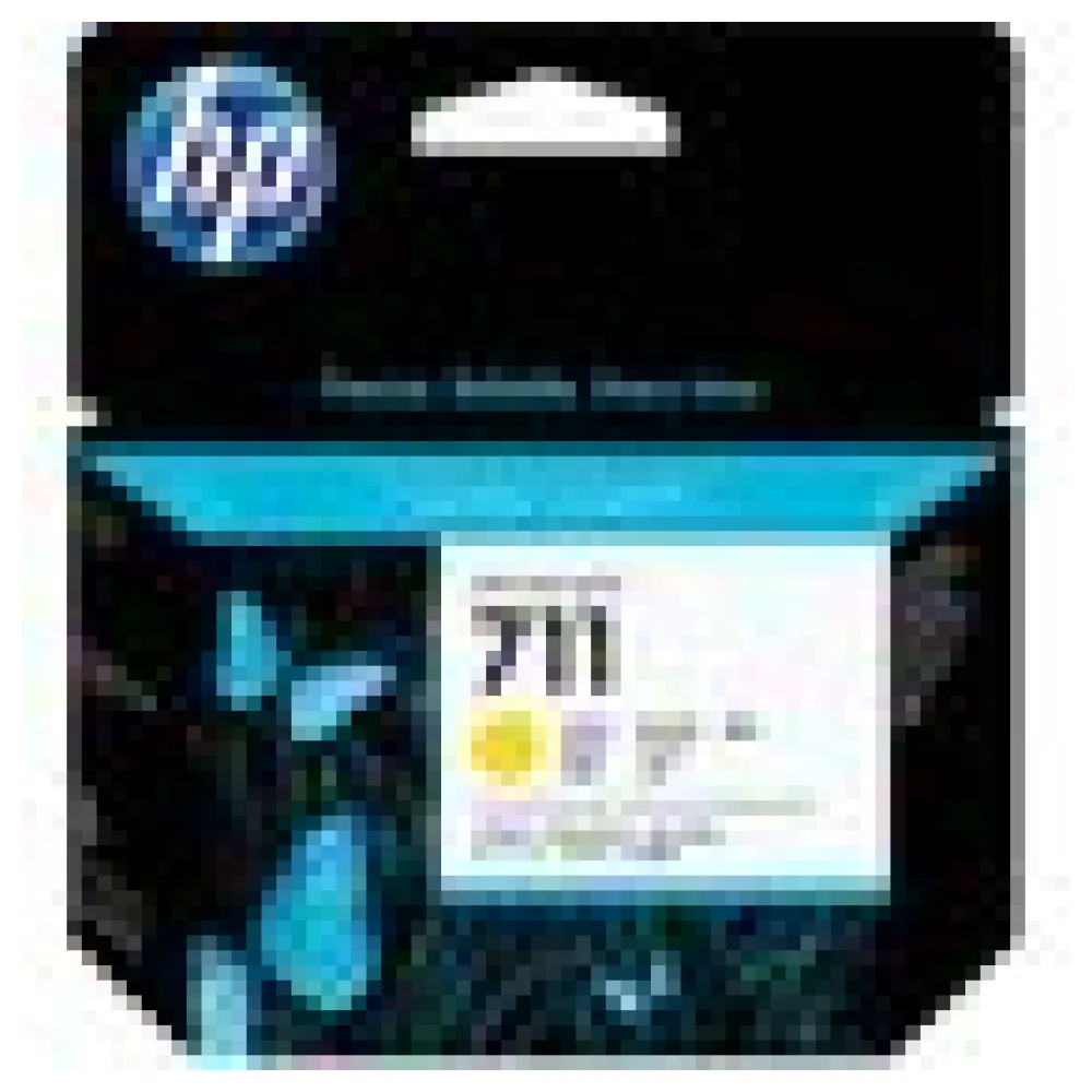 Original HP CZ136A / 711 Tintenpatrone gelb – Bild 3