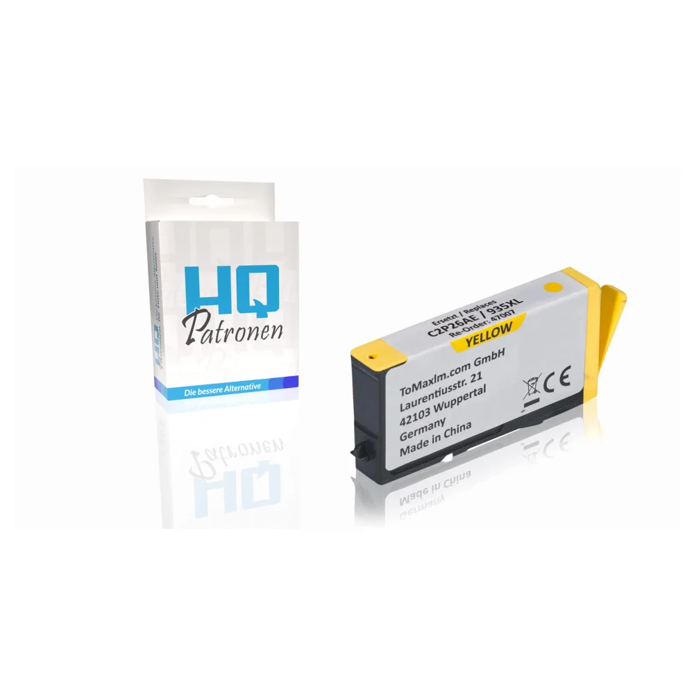 Kompatibel zu HP C2P26AE / 935XL Tintenpatrone, gelb