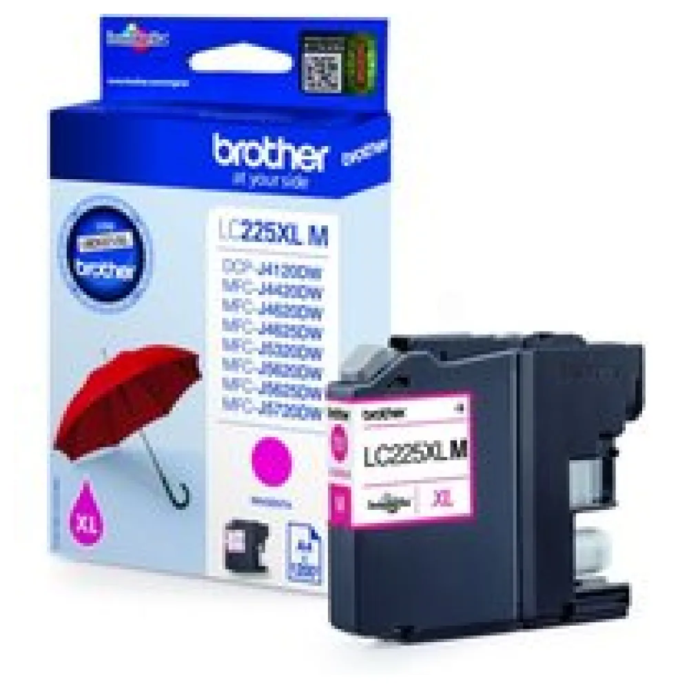 Original Brother LC225XLM Tintenpatrone magenta – Bild 2