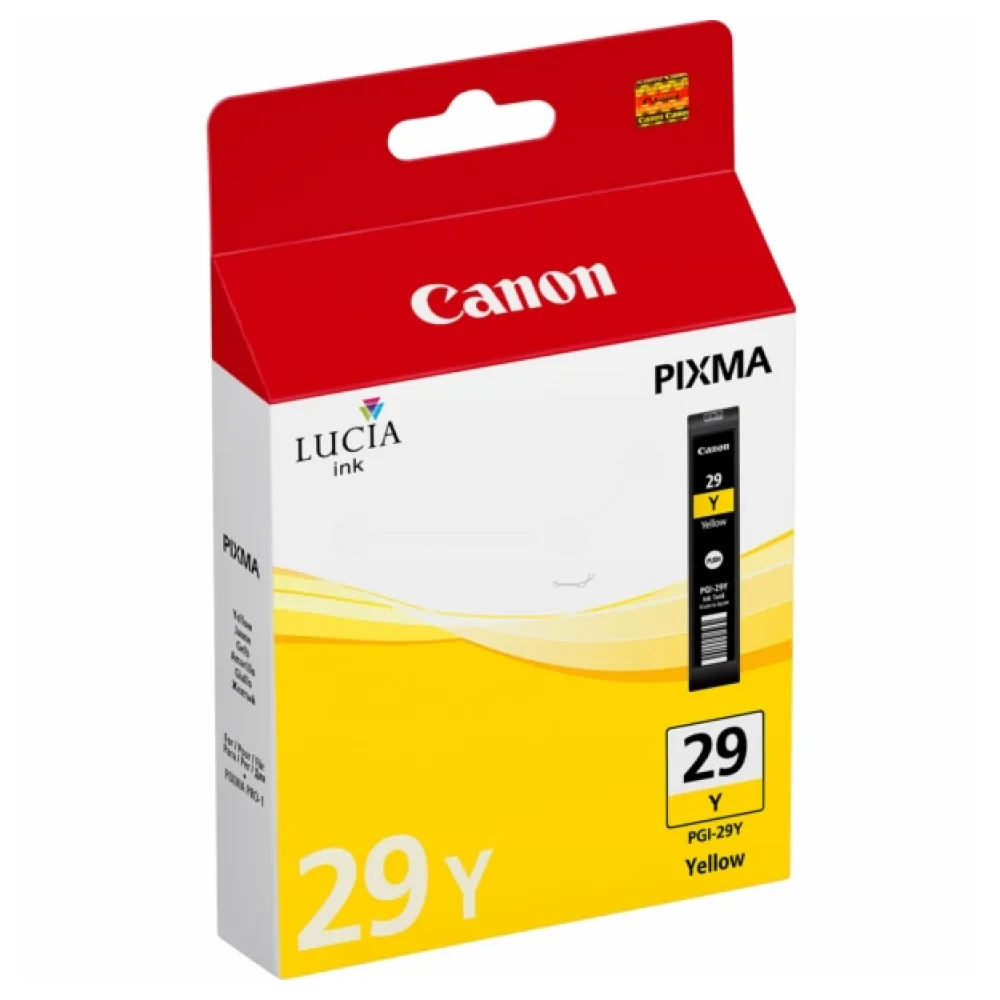 Original Canon 4875B001 / PGI29Y Tintenpatrone gelb