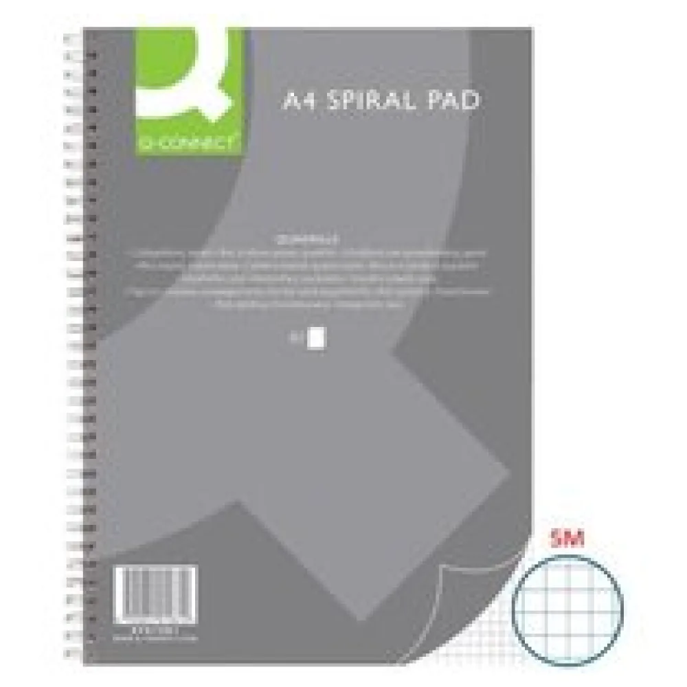 Q-CONNECT Collegebuch, A4, 80 Blatt, kariert – Bild 2