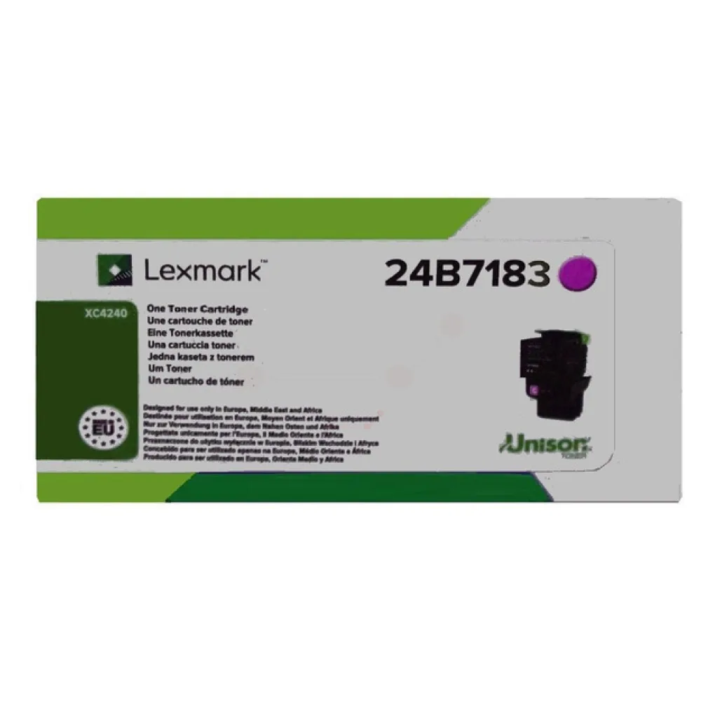 Original Lexmark 24B7183 Toner magenta