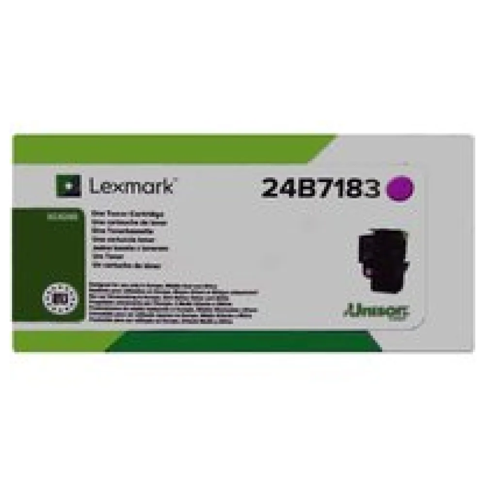 Original Lexmark 24B7183 Toner magenta – Bild 2