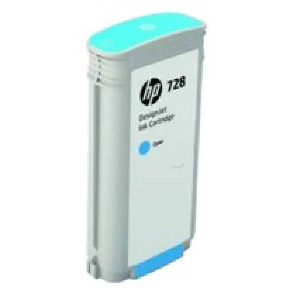 Original HP F9J67A / 728 Tintenpatrone cyan – Bild 2