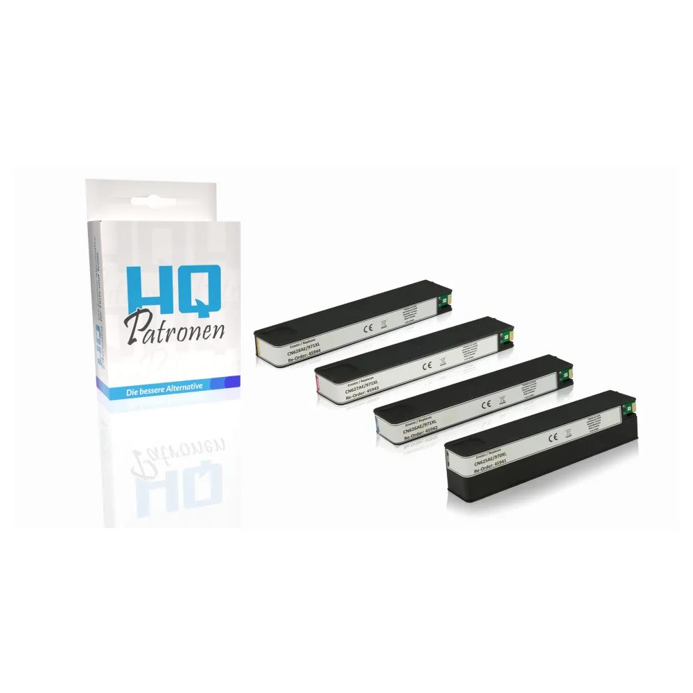 Multipack kompatibel zu HP CN625AE / 970XL enthält 4x Tintenpatrone