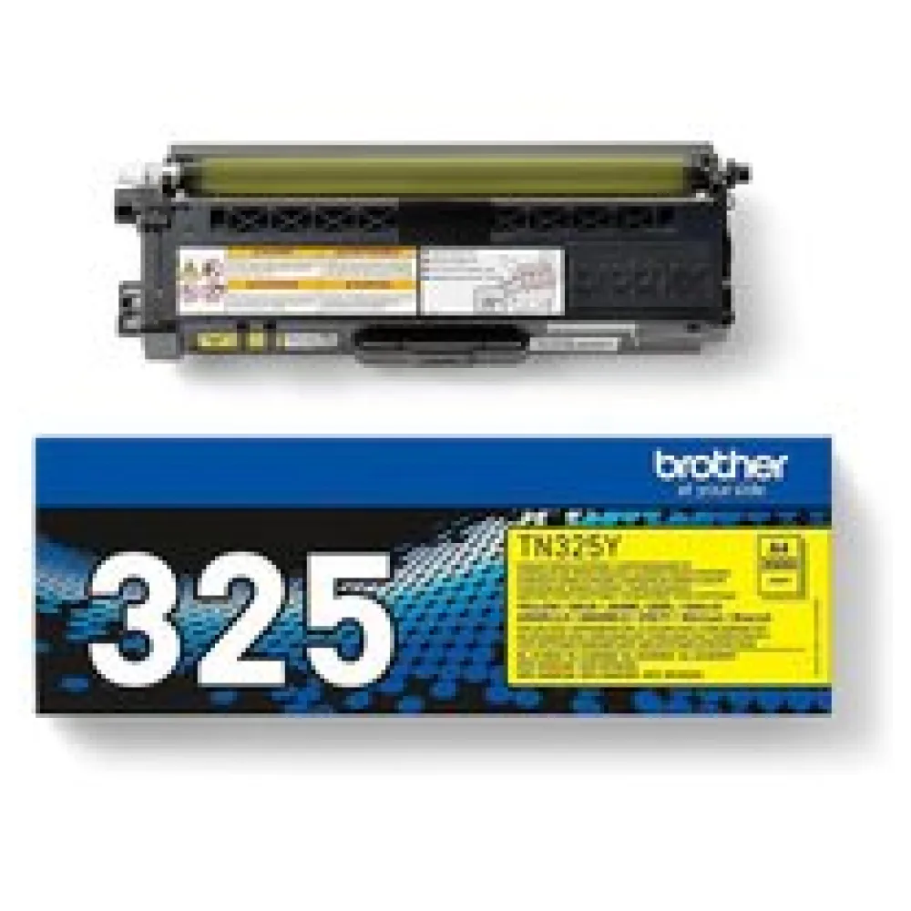 Original Brother TN325Y Toner gelb – Bild 2