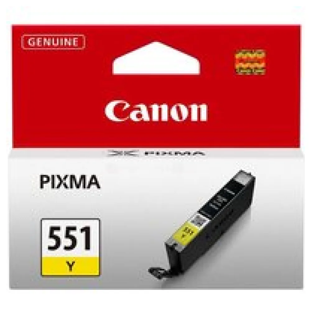 Original Canon 6511B001 / CLI551Y Tintenpatrone gelb – Bild 2