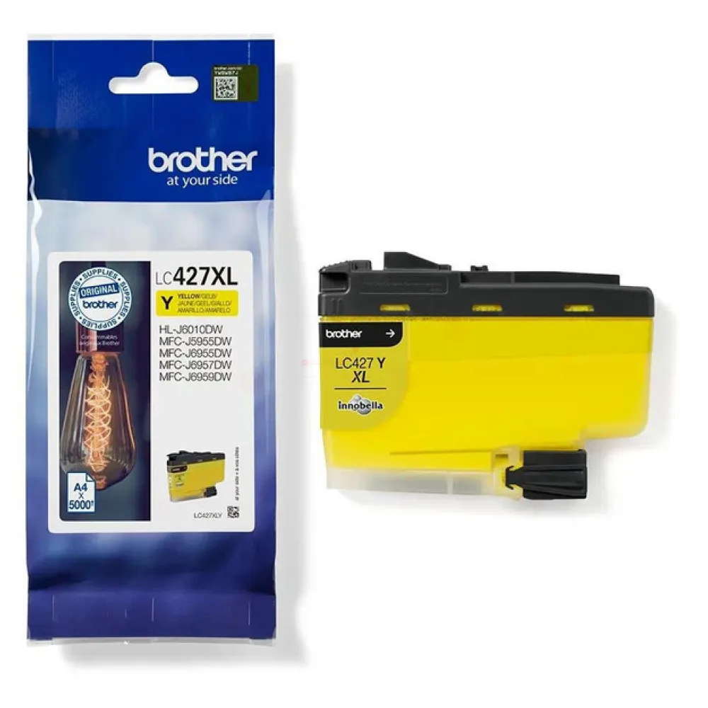 Original Brother LC427XLY Tintenpatrone gelb