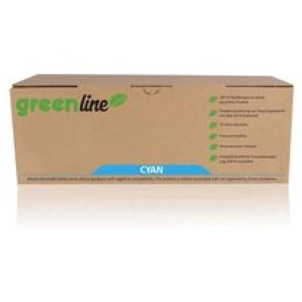 greenline ersetzt Brother TN-910C Tonerkartusche, cyan – Bild 2