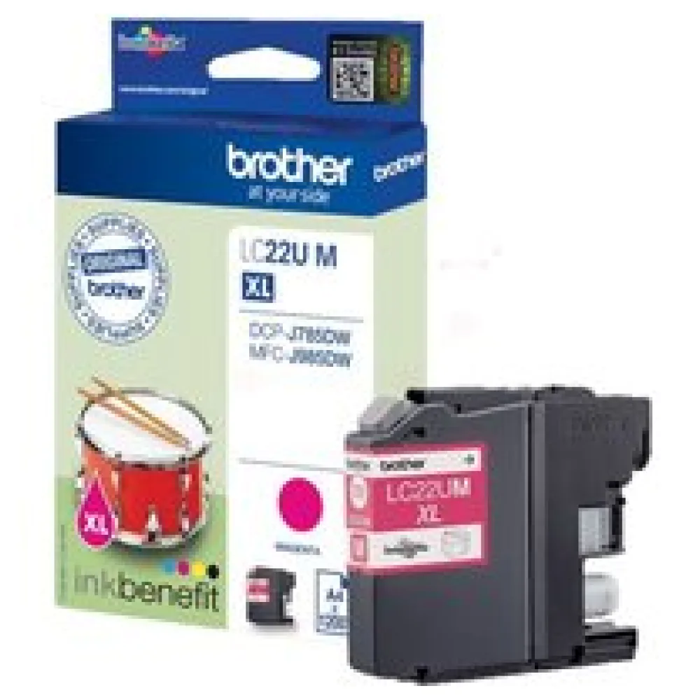 Original Brother LC22UM Tintenpatrone magenta – Bild 2