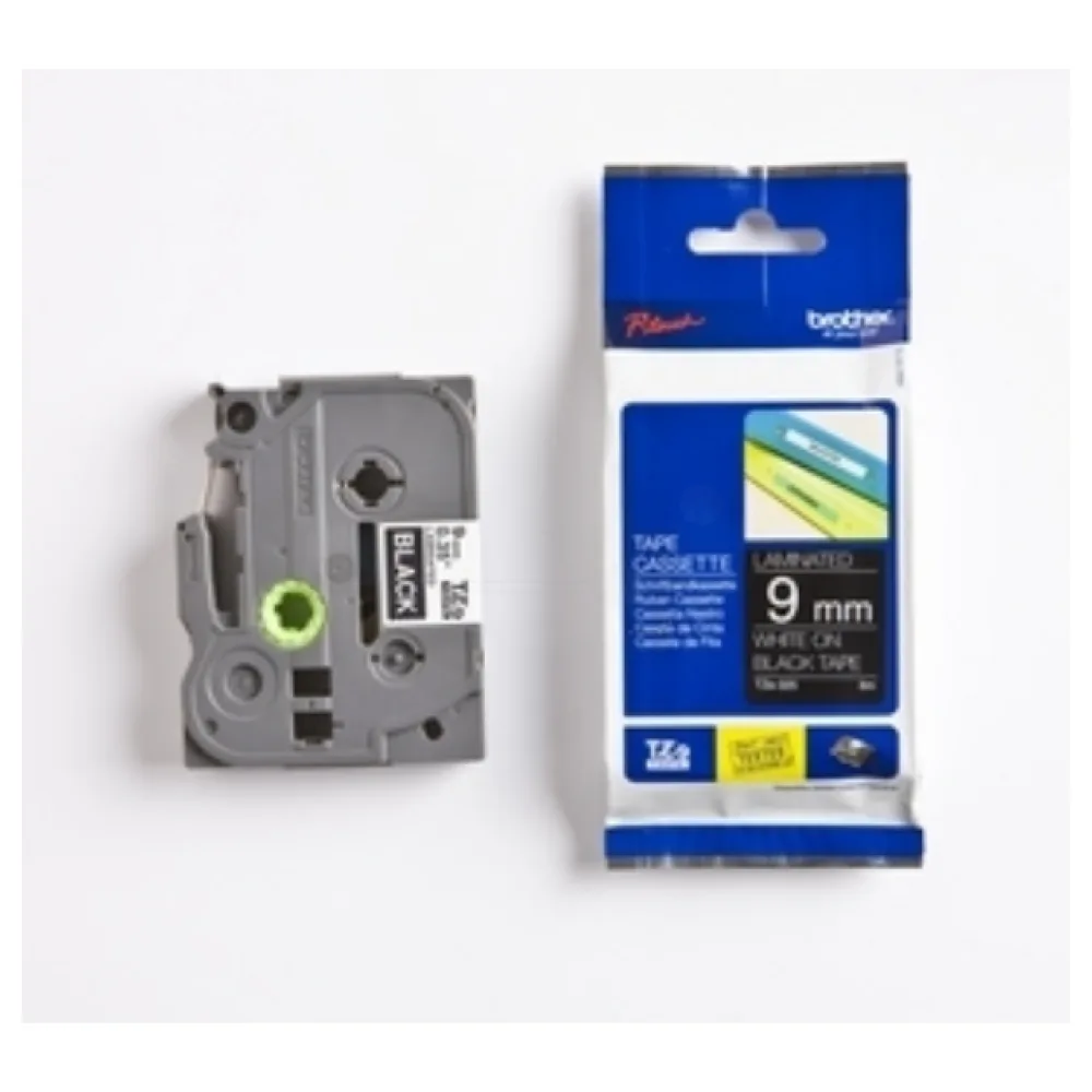 Original Brother TZE325 P-Touch Farbband weiss auf schwarz Laminat 9mm x 8m