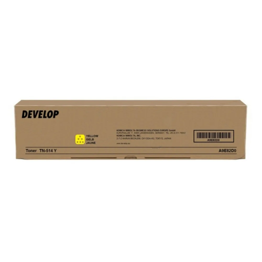 Original Develop A9E82D0 / TN514Y Toner gelb