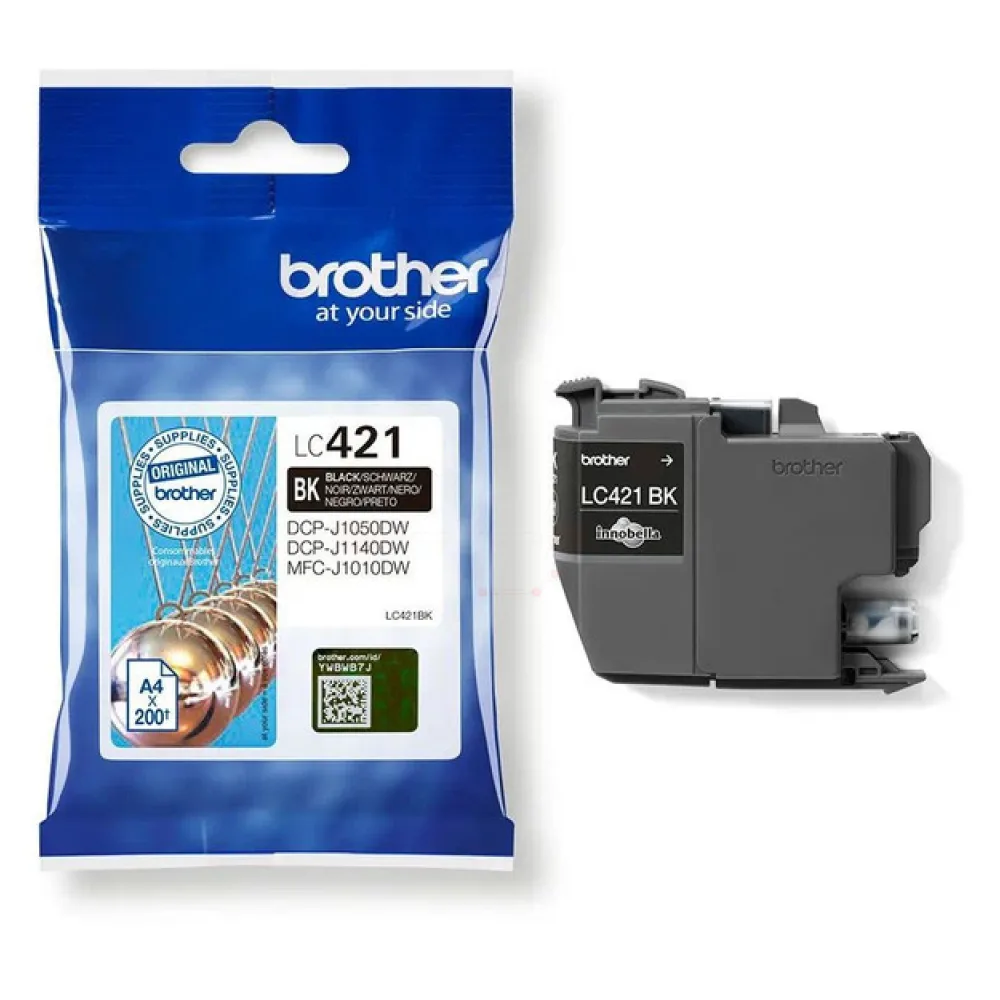 Original Brother LC421BK Tintenpatrone schwarz
