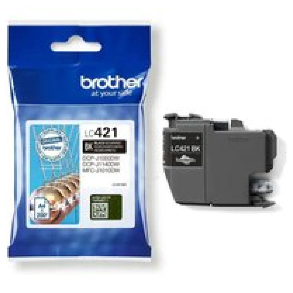 Original Brother LC421BK Tintenpatrone schwarz – Bild 2