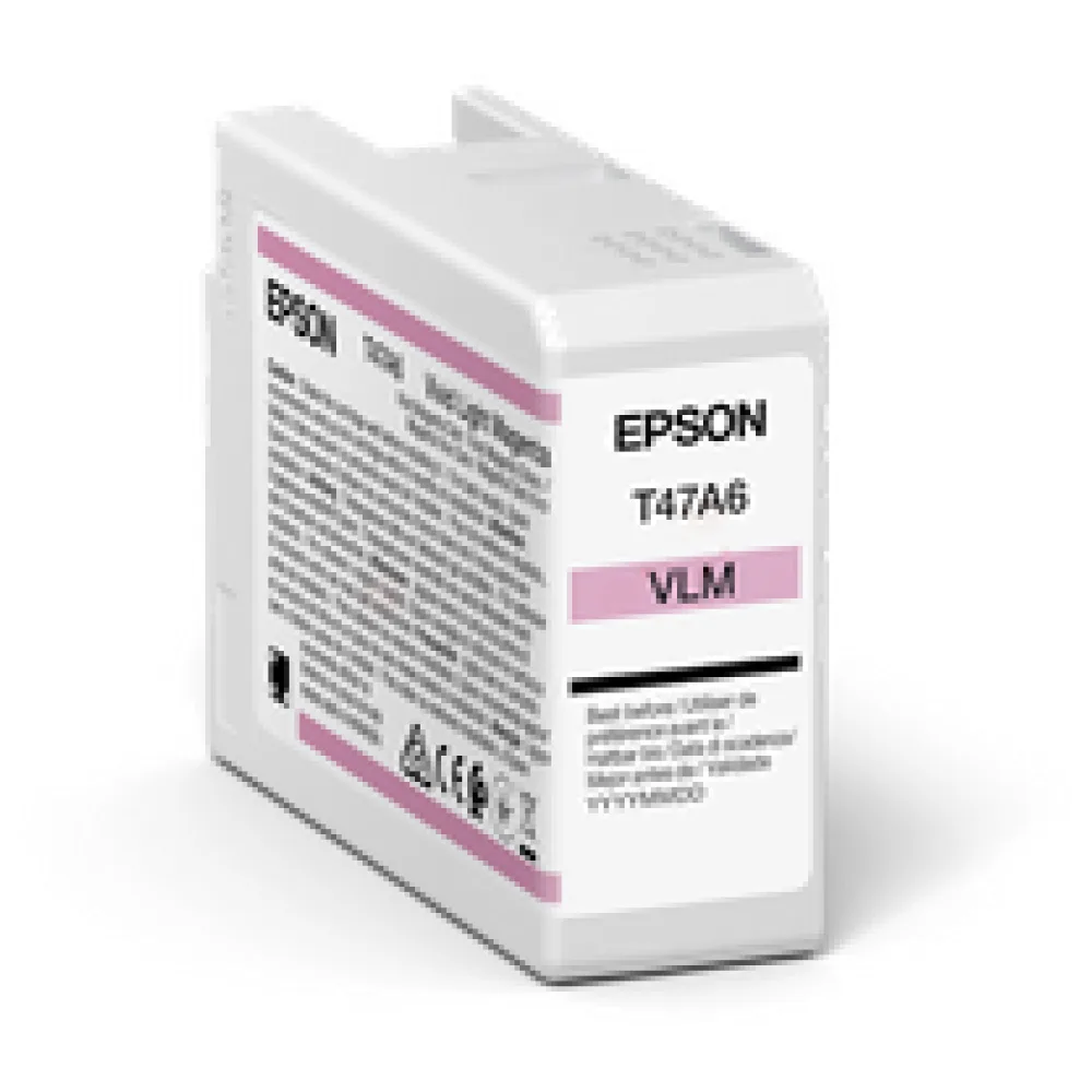 Original Epson C13T47A60N / T47A6 Tintenpatrone magenta hell – Bild 2