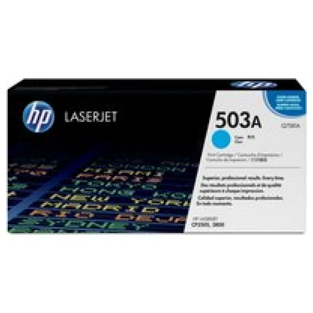 Original HP Q7581A / 503A Toner cyan – Bild 2