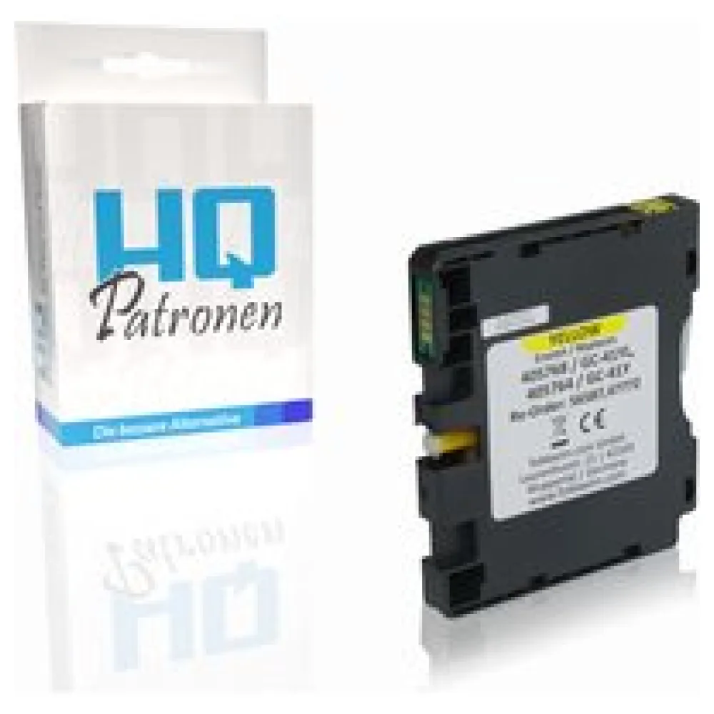 Kompatibel zu Ricoh 405768 / GC-41YL Gelkartusche, gelb – Bild 2