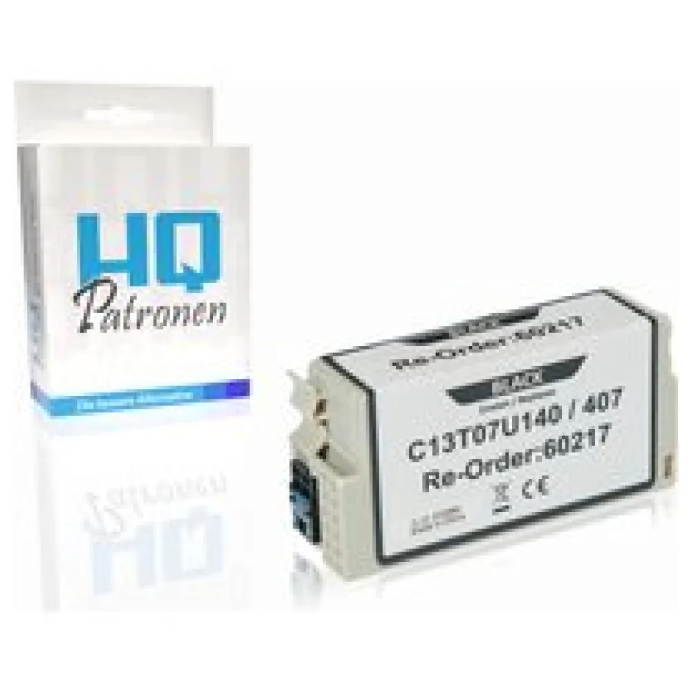 Kompatibel zu Epson C13T07U140 / 407 Tintenpatrone, schwarz – Bild 2