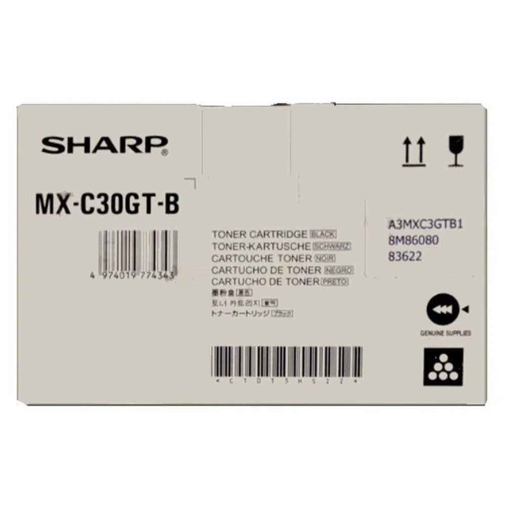 Original Sharp MXC30GTB Toner schwarz