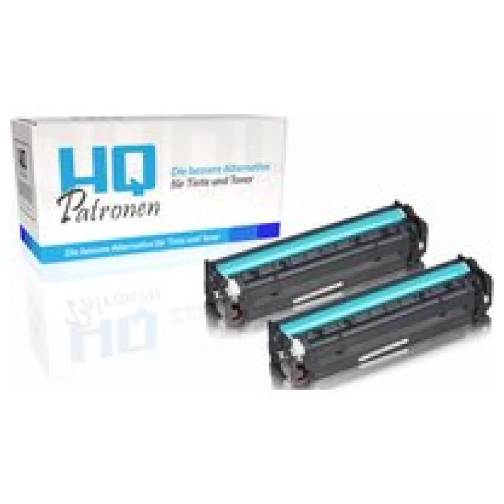 Sparset kompatibel zu HP CB540AD / 125A enthält 2x Tonerkartusche – Bild 2