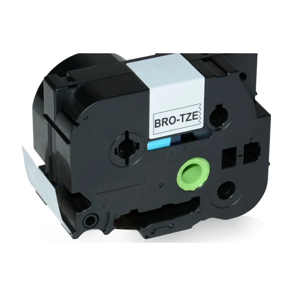 Brother TZES261 P-Touch Farbband schwarz auf weiss extra stark Laminat 36mm x 8m Kompatibel