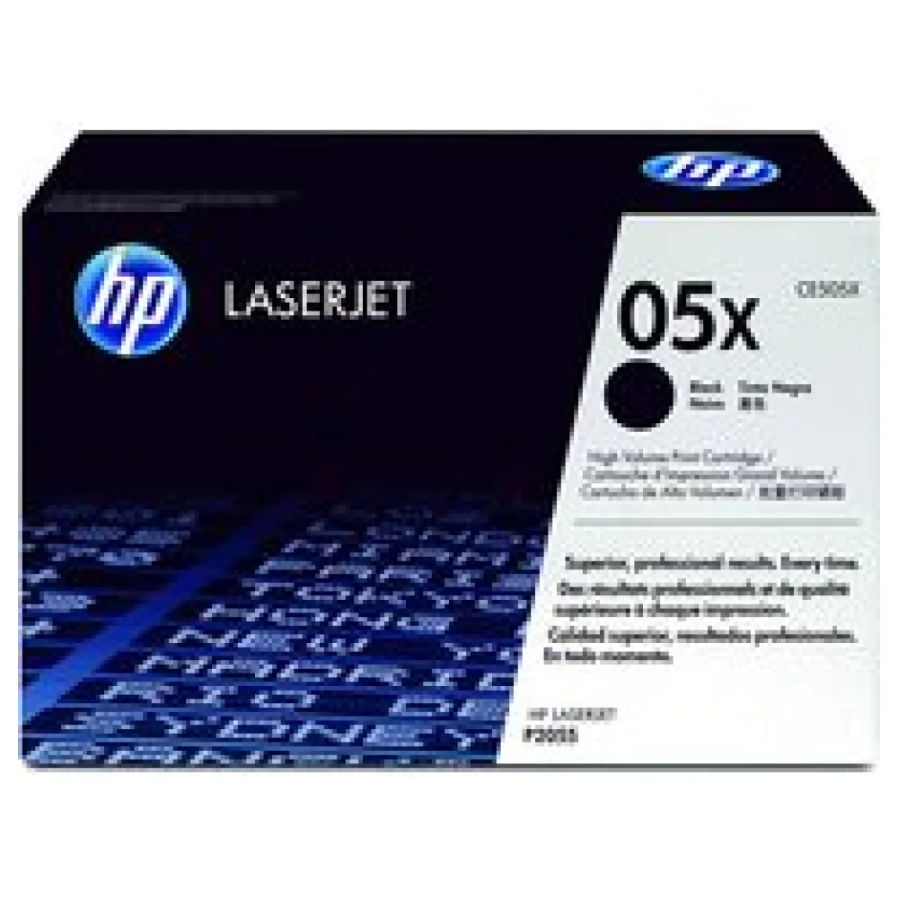 Original HP CE505X / 05X Toner schwarz – Bild 2