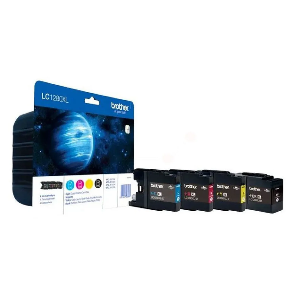 Original Brother LC1280XLVALBPDR Tintenpatrone Multipack