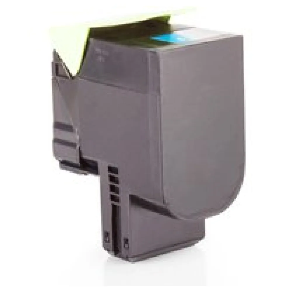Kompatibel zu Lexmark 80C0S20 / 800S2 Tonerkartusche, cyan – Bild 2