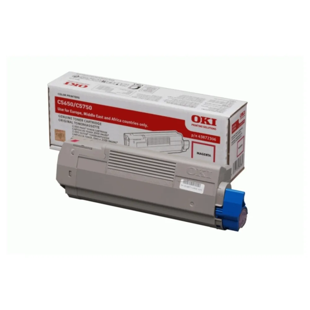Original OKI 43872306 Toner magenta