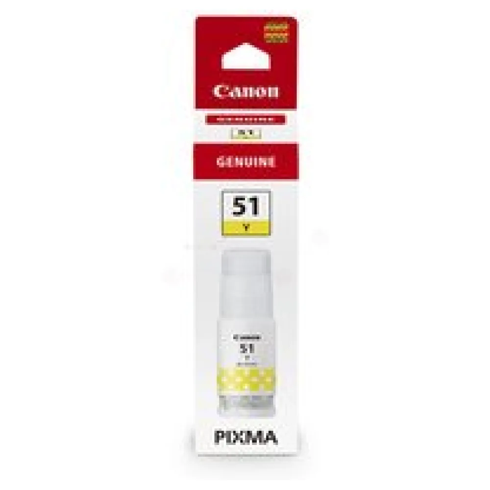 Original Canon 4548C001 / GI51Y Tintenflasche gelb – Bild 2