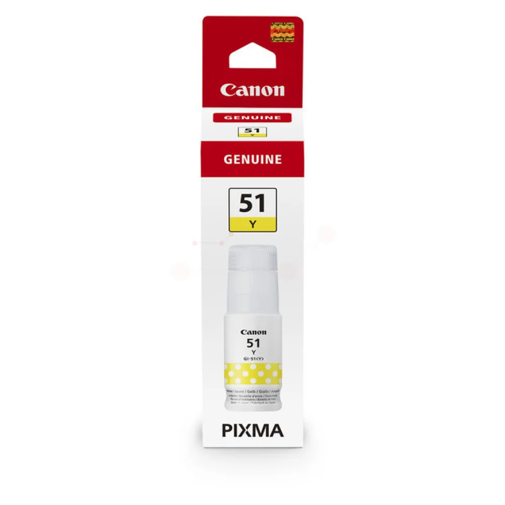 Original Canon 4548C001 / GI51Y Tintenflasche gelb
