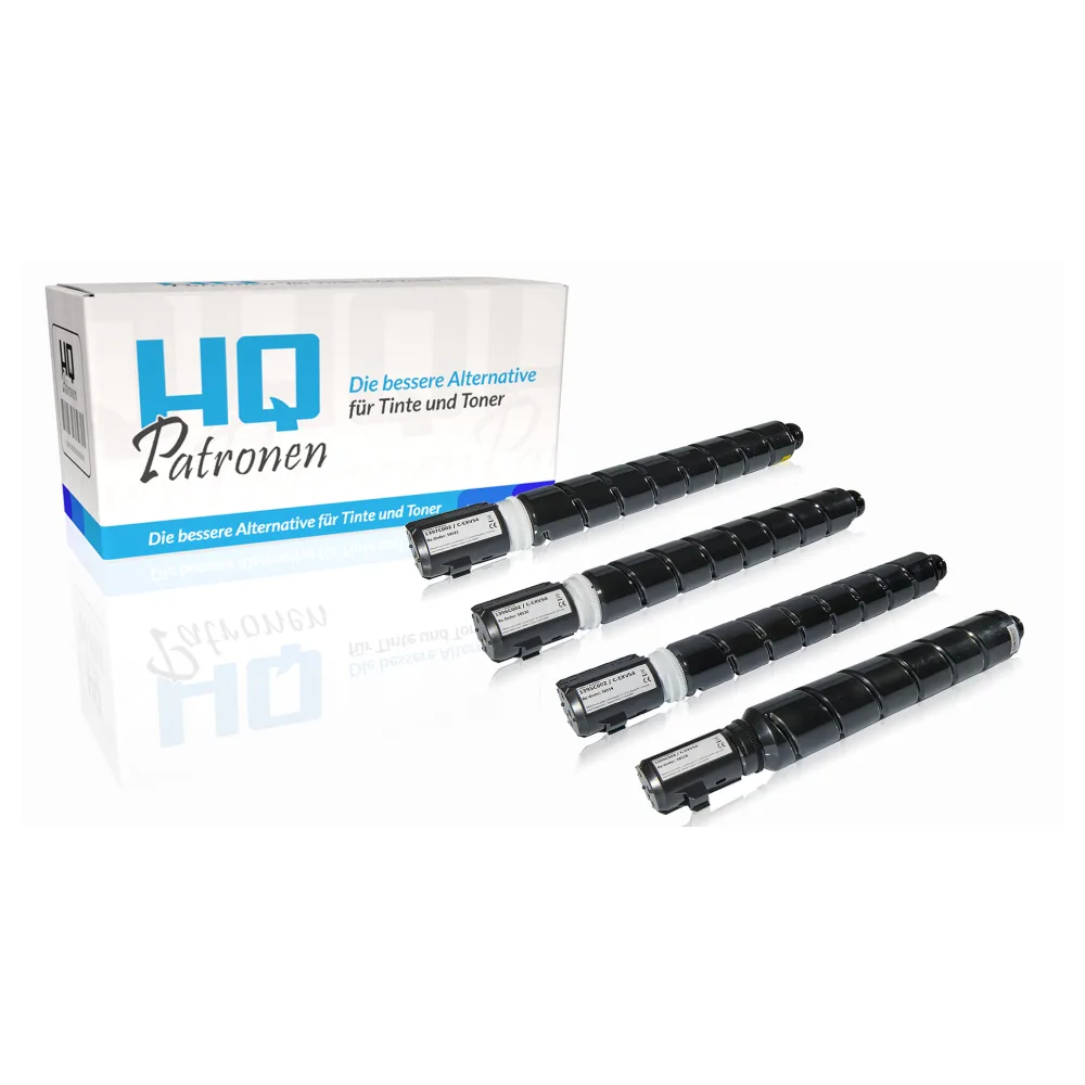 Multipack kompatibel zu Canon 1394C002 / C-EXV54 enthält 1xBK, 1xC, 1xM, 1xY