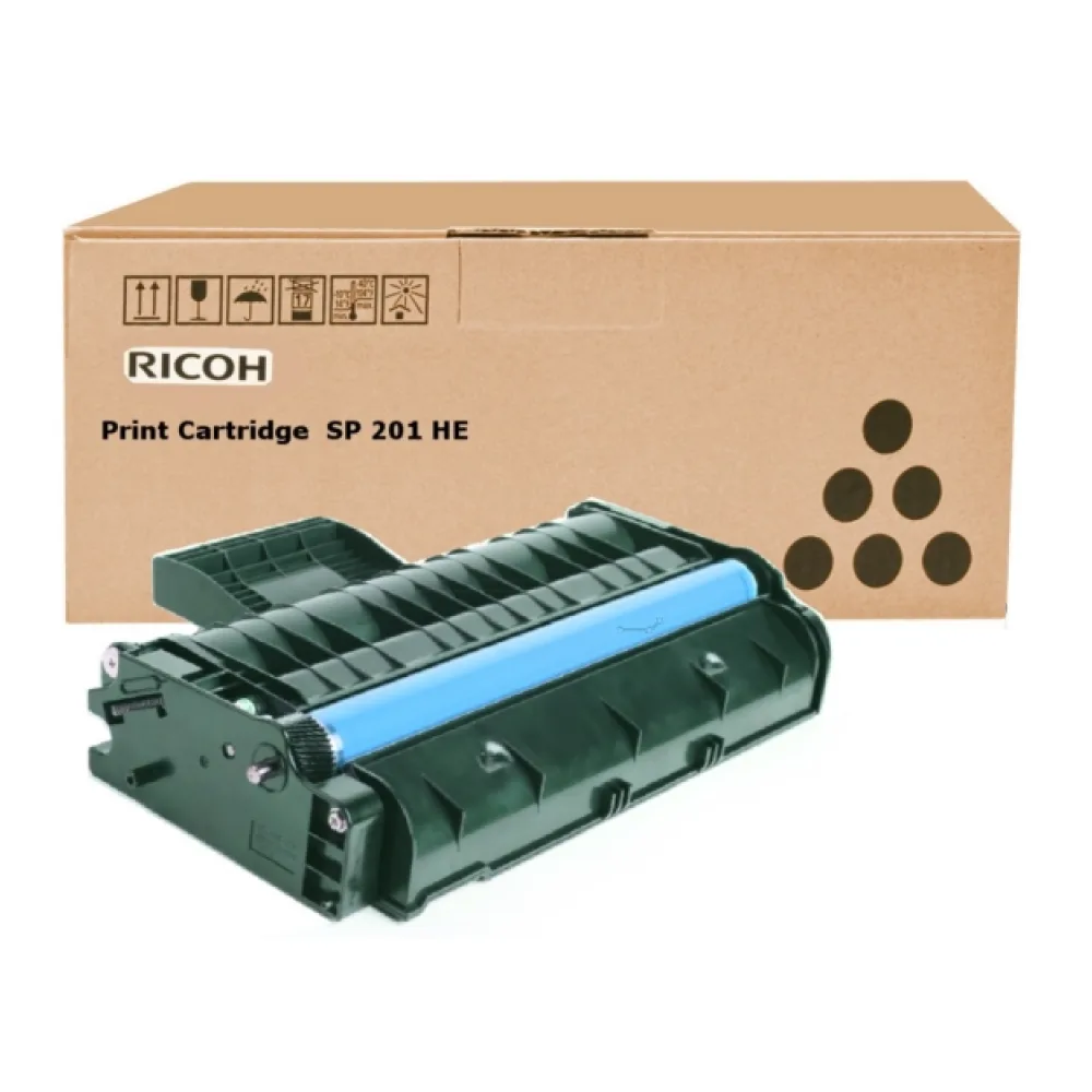 Original Ricoh 407254 / TYPESP201HE Toner schwarz