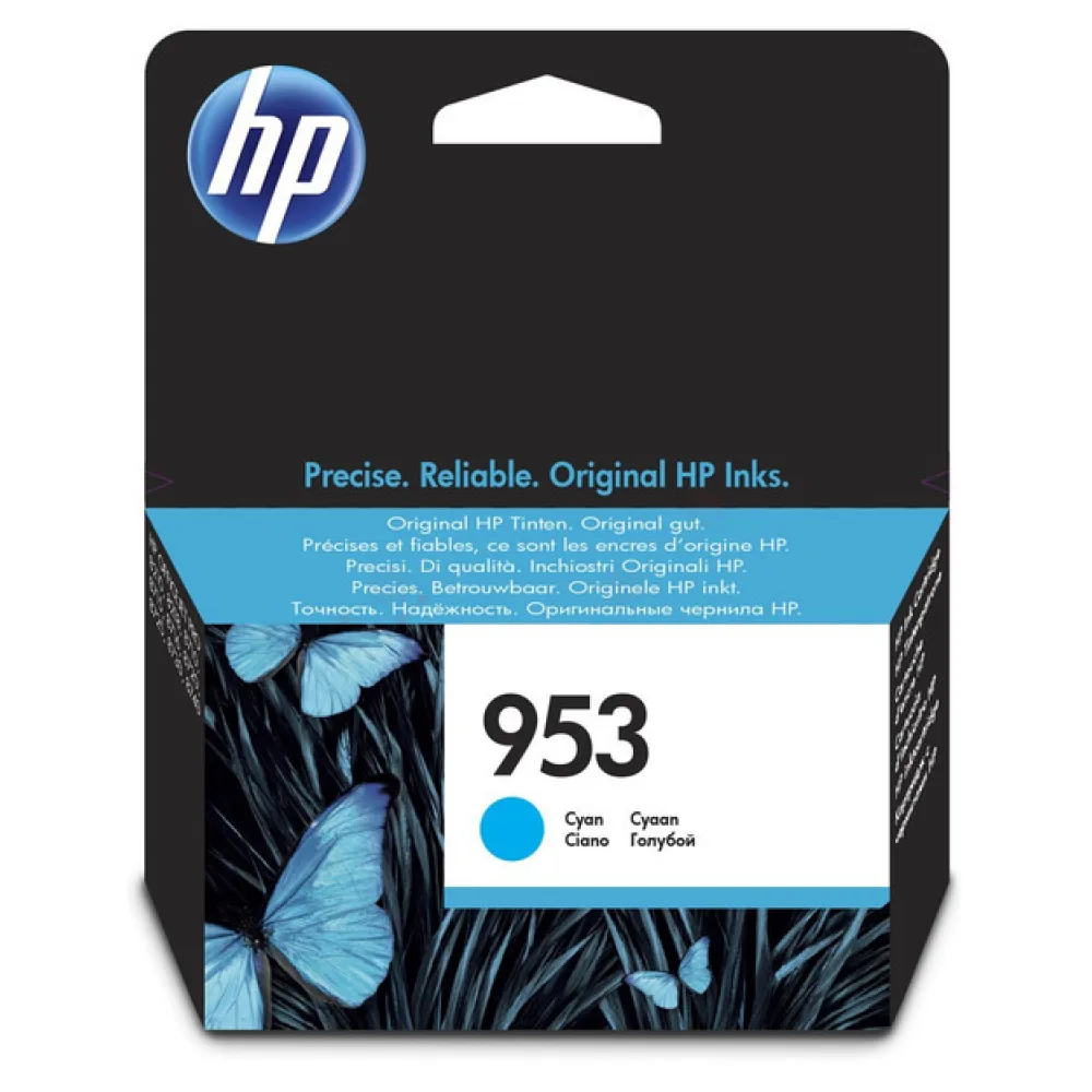 Original HP F6U12AE / 953 Tintenpatrone cyan